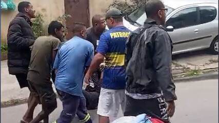 Imagens mostram socorro a pastor baleado no Complexo do Chapadão