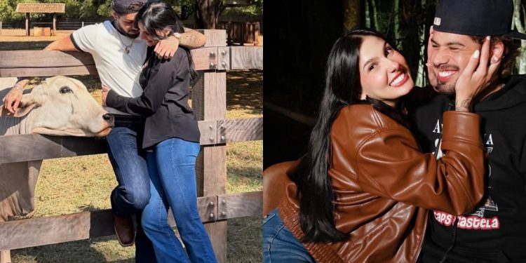 Em clima de romance, Ana Castela e Zé Felipe causam nas redes sociais