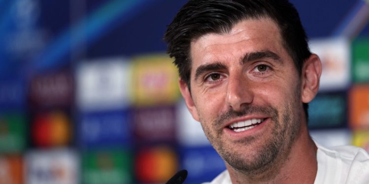 Thibaut Courtois, goleiro do Real Madrid — Foto: Thomas COEX / AFP