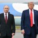 Autoridade americana afirma que Donald Trump descarta um encontro “no futuro imediato” com seu homólogo russo, Vladimir Putin — Foto: ANDREW CABALLERO-REYNOLDS / AFP
