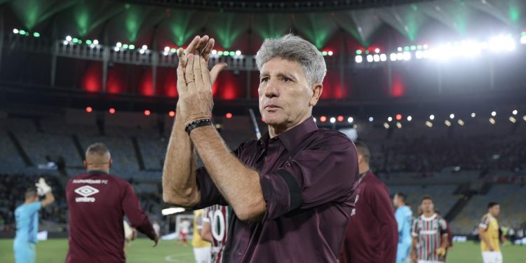 Renato Gaúcho está sem clube após pedir demissão do Fluminense — Foto: MARCELO GONÇALVES / FLUMINENSE F.C.