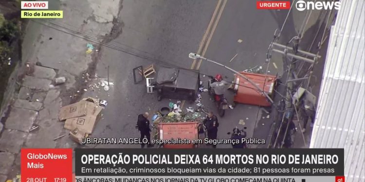 GloboNews lidera TV paga com cobertura da guerra no Rio