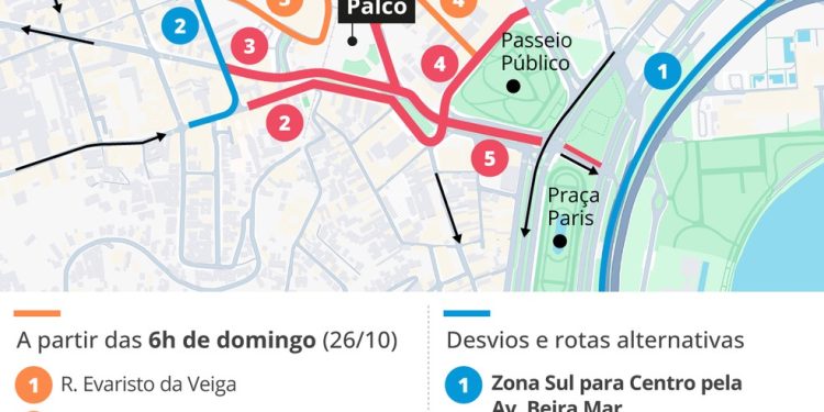 As mudanças previstas para a região da Lapa — Foto: Editoria de Arte
