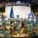 Um memorial improvisado em Tel Aviv no segundo aniversário dos ataques de 7 de outubro, na terça-feira — Foto: David Guttenfelder/New York Times