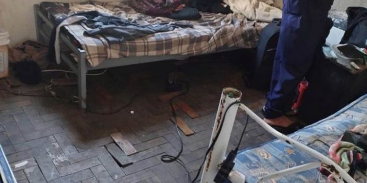 Trabalhadores estavam em condições análogas à escravidão — Foto: Gustavo Rizzo Ricardo / Divulgação