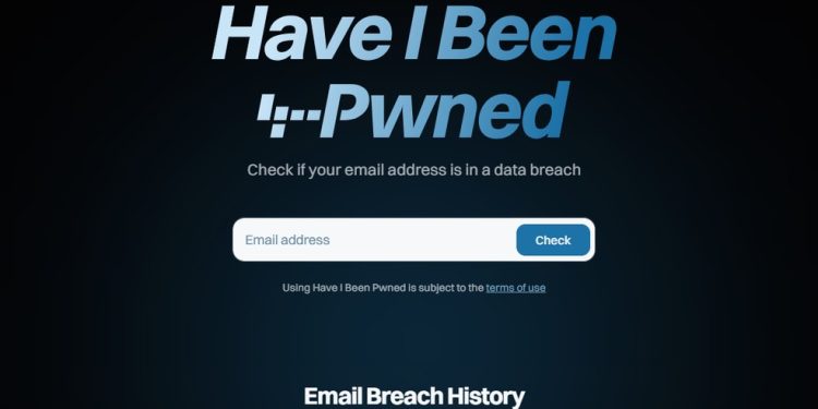 Site 'Have I been Pwned' identifica se seu e-mail e senha foram expostos em megavazamentos de dados — Foto: Reprodução
