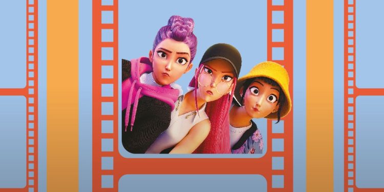 Guerreiras do KPop: apesar de lucro menor que o esperado, Netflix teve bons resultados com séries como esta — Foto: Arte O Globo