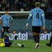 Neymar sofreu grave lesão no joelho esquerdo em sua última partida pela seleção, contra o Uruguai — Foto: Pablo PORCIUNCULA / AFP