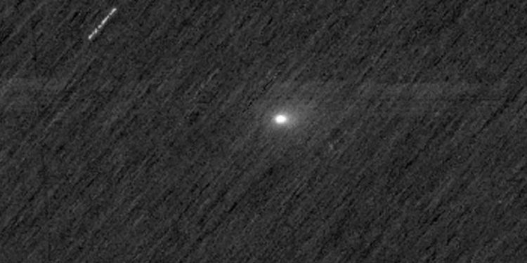 Imagem do cometa 3I/ATLAS — Foto: ESA