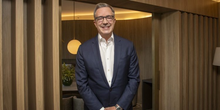 Bill Kramer, CEO da Academia de Artes e Ciências Cinematográficas, em visita ao Rio de Janeiro como parte da programação do Festival do Rio — Foto: Divulgação / Claudio Andrade