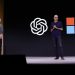 Sam Altman, da OpenAi, e Satya Nadella, da Microsoft, juntos no palco: empresas renovaram acordo — Foto: Bloomberg/Justin Sullivan/Getty Images