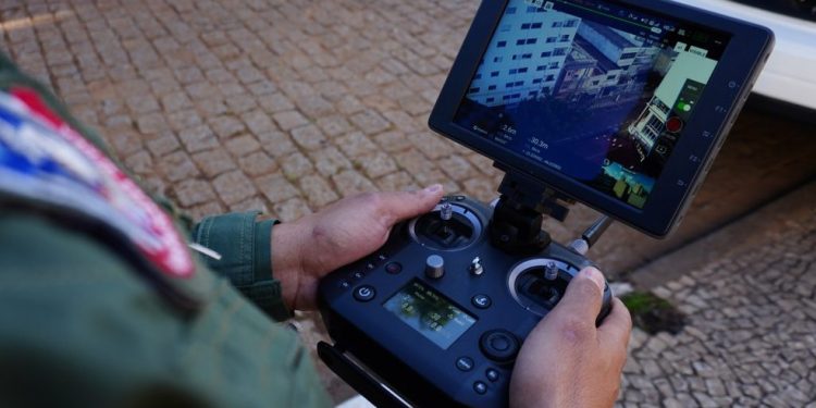 Drones são empregados em quatro tipos de operação: grandes eventos, manifestações públicas, ocorrências policiais de maior gravidade e ações humanitárias — Foto: Governo de São Paulo