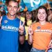 Vice Renata do Táxi ao lado do prefeito Gilberto do Mirante — Foto: Reprodução