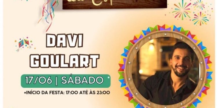 Divulgação de evento com patrocínio da prefeitura e de Rodrigo Goulart no qual o parente foi contratado — Foto: Reprodução / Redes Sociais