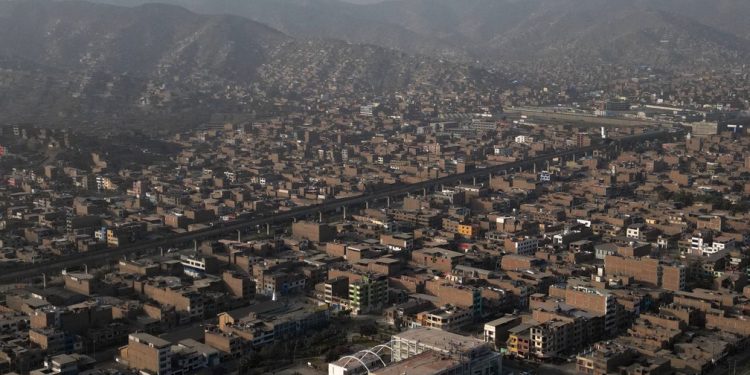 A cidade de Lima, no Peru — Foto: Raul ARBOLEDA / AFP