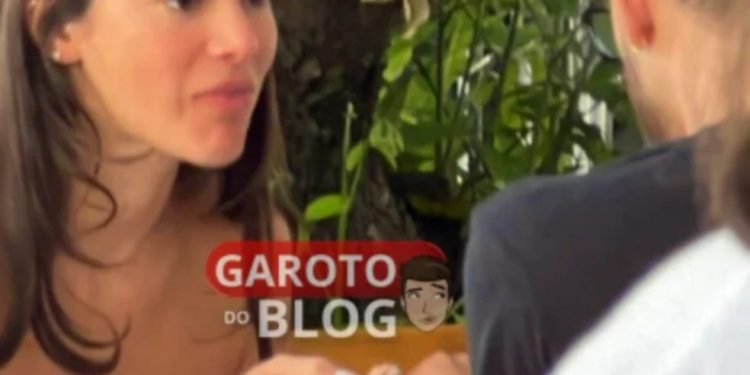 Bruna Marquezine e João Guilherme almoçaram em um restaurante carioca — Foto: Reprodução Instagram