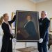 Retrato de Madame Kitty, a nazista Mata Hari, foi encontrado recentemente na capital alemã — Foto: Odd Andersen/AFP