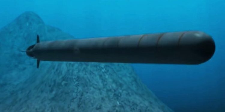 Status-6 (apelidado de Poseidon) é amplamente referido como um veículo submarino não tripulado — Foto: Reprodução
