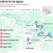 Mapa da rede de represas do Sistema Cantareira em São Paulo — Foto: Criação/O GLOBO