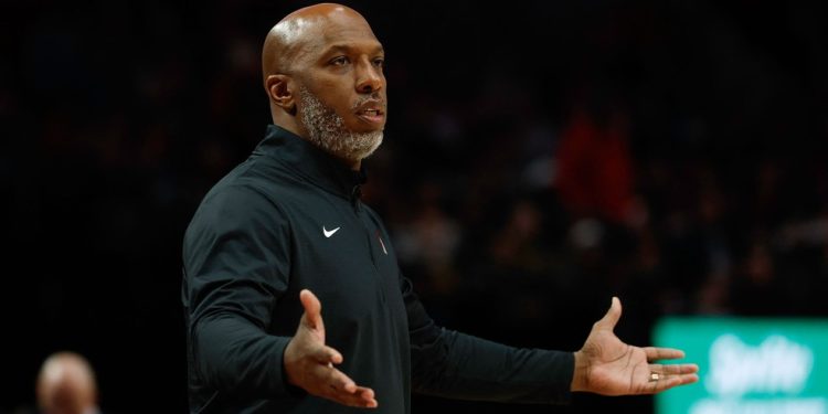 Chauncey Billups, treinador do Portland Trail Blazers, foi preso nesta quinta-feira — Foto: Alika Jenner / GETTY IMAGES NORTH AMERICA / AFP