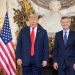 Donald Trump e Mauricio Macri durante uma reunião bilateral na Cúpula de Líderes do G-20 em Buenos Aires, em 2018 — Foto: Bloomberg