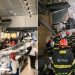 Antes e depois restaurante Jamile — Foto: Reprodução/Corpo de Bombeiros de SP