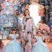 Virgínia Fonseca usou vestido floral da TIG em festa da filha e dividiu opiniões nas redes sociais — Foto: Divulgação Rodolfo Santos