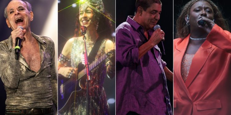 Ney Matogrosso & Marisa Monte, Zeca Pagodinho, Liniker: atrações do Doce Maravilha — Foto: Guito Moreto, Maria Isabel Oliveira, Alexandre Cassiano e Maria Isabel Oliveira