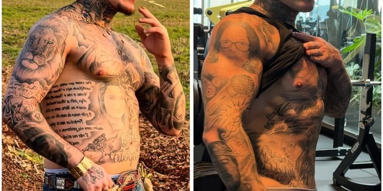 Antes e depois de MC Daniel — Foto: Reprodução/Instagram