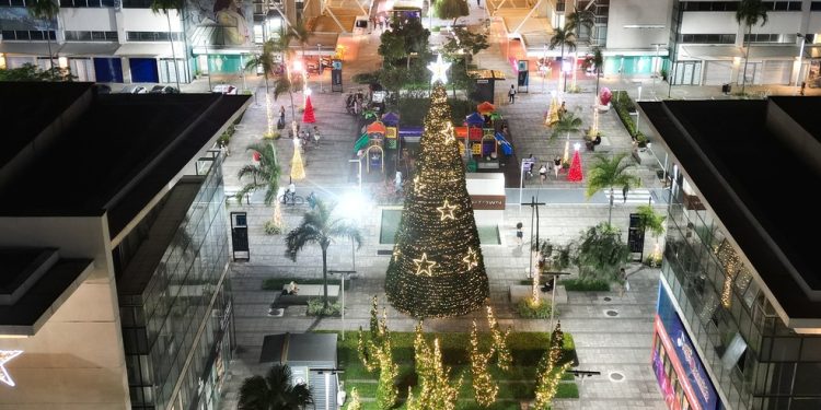 O Uptown estará enfeitado para o Natal a partir de 25 de outubro — Foto: Divulgação