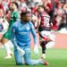 Arrascaeta em duelo entre Flamengo e Palmeiras pelo Campeonato Brasileiro — Foto: Gilvan de Souza/Flamengo