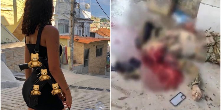 'Musa do crime': jovem morta em operação no Rio era tida como uma das principais combatentes do Comando Vermelho — Foto: Reprodução