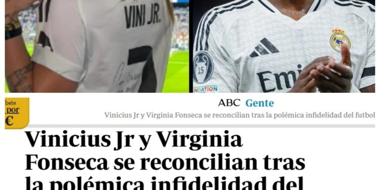 Veja como a mídia estrangeira comentou o namoro de Virgínia Fonseca e Vini Jr. — Foto: Divulgação ABC