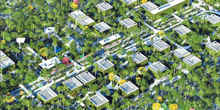 Haja energia. A proposta de como ficará o data center na Barra Olímpica — Foto: Divulgação
