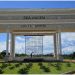 Portal na entrada de São Luiz do Anauá: obra financiada por e-mail foi deixada incompleta — Foto: Reprodução/CGU - 20/3/2025