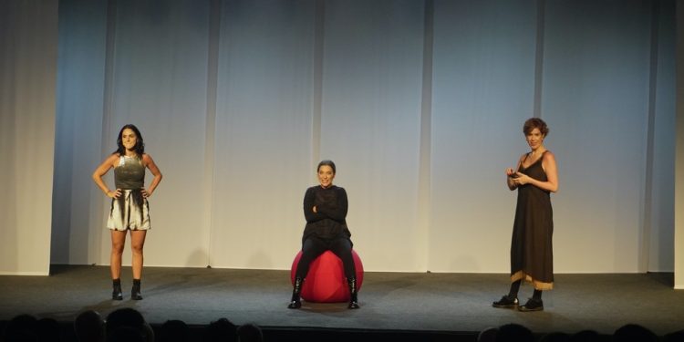 Maria Clara Gueiros, Júlia Rabello e Priscila Castello Branco em 'Agora é que são elas' — Foto: Divulgação/Anderson Mendes