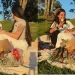 Em fevereiro deste ano, Yasmin Santos pediu Maria Venture em casamento durante um piquenique ao pôr do sol, com direito a carta, presentes e troca de anéis. — Foto: Reprodução/Instagram