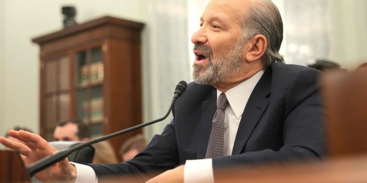 Howard Lutnick é sabatinado no Senado dos EUA — Foto: Kayla Bartkowski/Getty Images via AFP