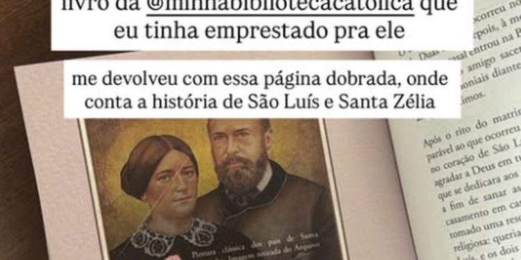 Laís publicou stories no Instagram falando do início do relacionamento — Foto: Reprodução / Redes sociais