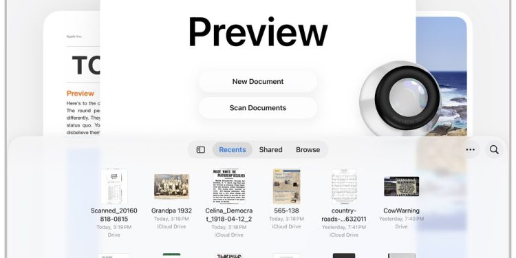 App Preview, da Apple, permite escanear, anotar e assinar PDFs direto no iPhone ou iPad — Foto: Reprodução