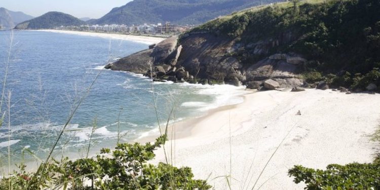 A Praia do Sossego, na Região Ocênica de Niterói — Foto: Fábio Guimarães