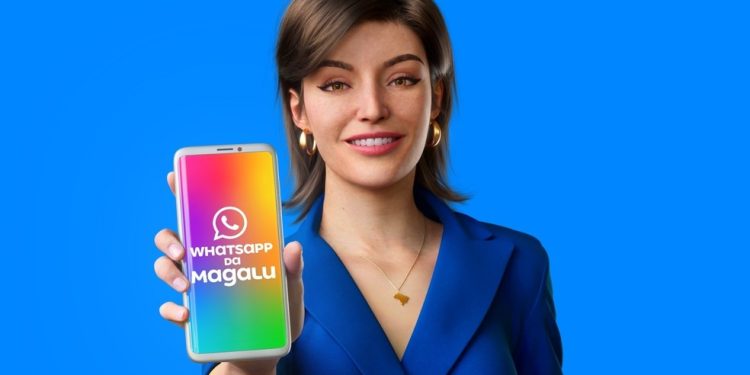 Lu, influenciadora virtual do Magalu: plataforma brasileira vai adotar preços dinâmicos para vendedores do seu marketplace — Foto: Divulgação/Magalu