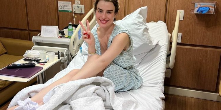 A apresentadora e ex-BBB, Fernanda Keulla é internada com diagnóstico de herpes-zóster — Foto: Reprpdução/ Instagram