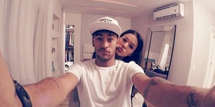 Neymar e Bruna Marquezine juntos em São Paulo. — Foto: Instagram