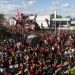 Milhares de torcedores do Flamengo compareceram ao AeroFla — Foto: Alexandre Cassiano
