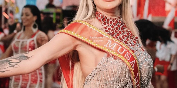 Andressa Urach vai desfilar pela Porto da Pedra — Foto: Reprodução/Instagram