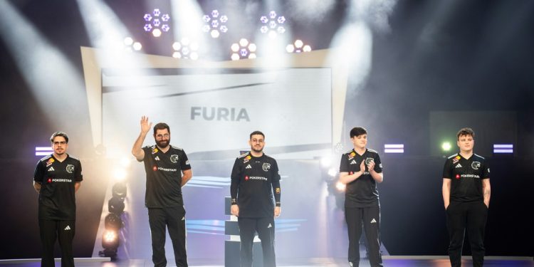 Equipe masculina de Counter Strike da Furia — Foto: Divulgação HLTV