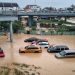 Chuvas intensas e deslizamentos no Vietnã deixam ao menos 16 mortos e casas submersas — Foto: AFP