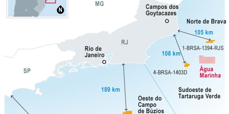 Descoberta de petróleo pela Petrobras — Foto: Criação O Globo