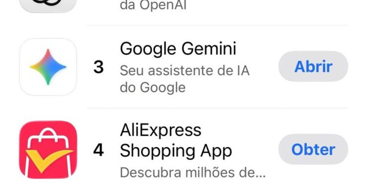 AppStore registra app do FGC no topo da popularidade — Foto: Reprodução